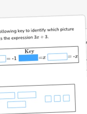 Represent expressions with pictures worksheet preview