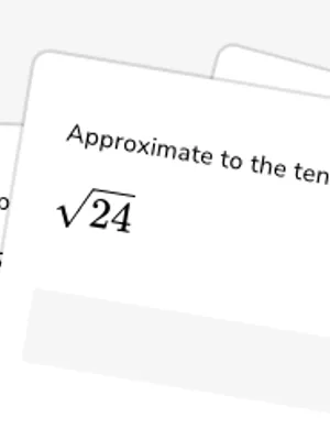 Use rational approximations to compare the size of irrational numbers worksheet preview