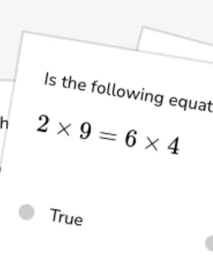 Relate multiplication and division number sentences worksheet preview