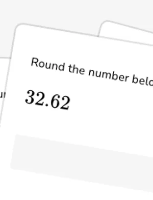 Round decimals worksheet preview