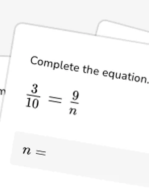 Identify and write equivalent fractions worksheet preview