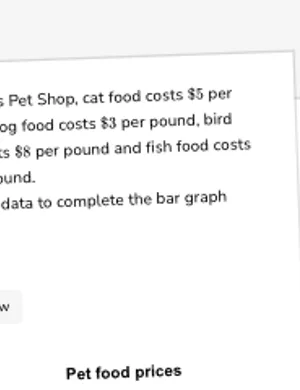 Draw bar graphs worksheet preview