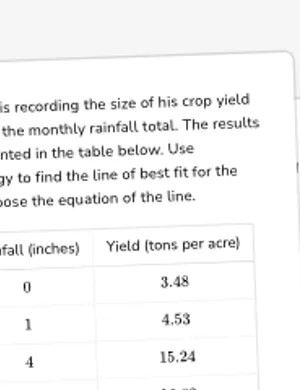 Define linear models from data worksheet preview