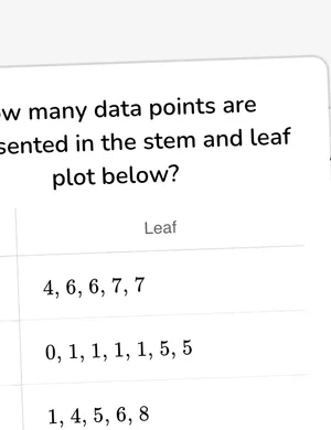 Interpret stem and leaf plots worksheet preview