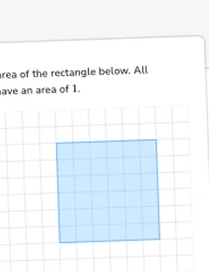 Find area by counting worksheet preview