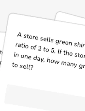 Predict with real-world ratios and rates worksheet preview