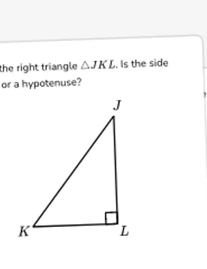 Classify sides of right triangles worksheet preview