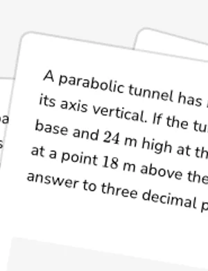 Apply parabolas to solve context word problems worksheet preview