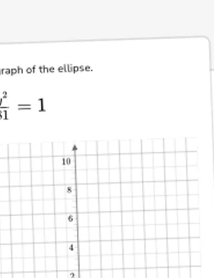 Graph ellipses worksheet preview
