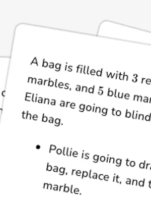 Compare probabilities of dependent and independent events worksheet preview