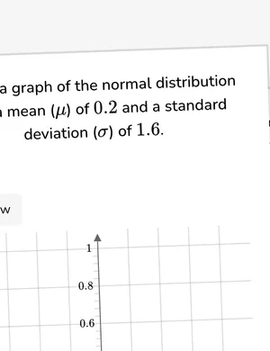 Create and interpret normal distributions worksheet preview