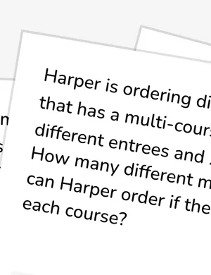 Use the counting principle worksheet preview