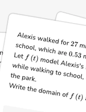 Applications of domain worksheet preview