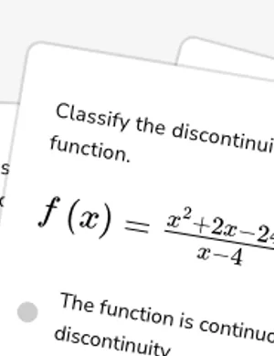 Continuity worksheet preview