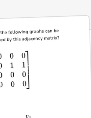Directed graphs for an adjacency matrix worksheet preview