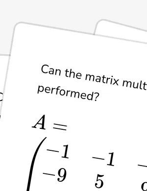 Matrix multiplication (parentheses) worksheet preview