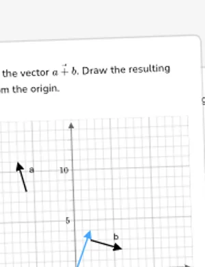 Adding vectors worksheet preview