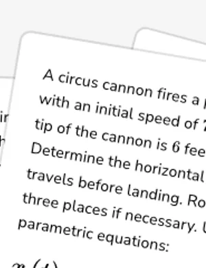 Applied parametric equations worksheet preview