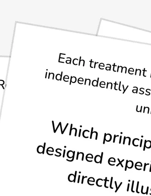 Identify principles of experimental design worksheet preview