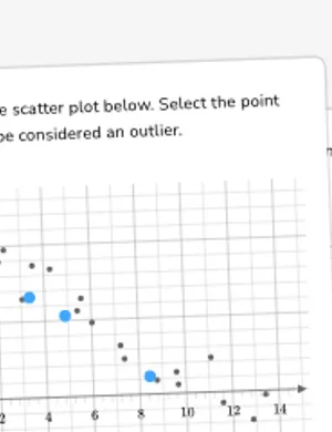 Identify outliers in scatter plots worksheet preview