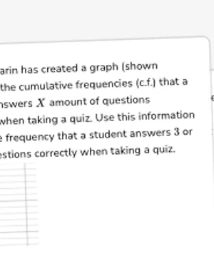 Find frequency from cumulative frequency graph worksheet preview