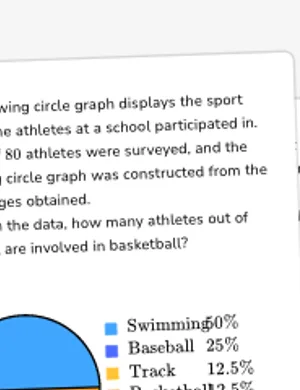 Make observations and inferences from circle graphs worksheet preview