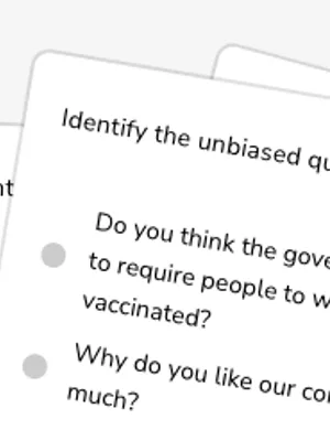 Identify biased questions worksheet preview
