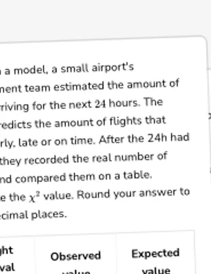 Apply chi-squared tests worksheet preview