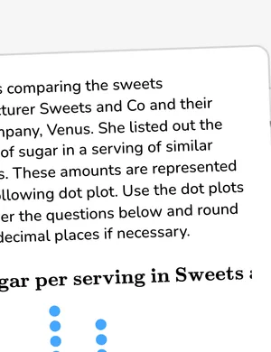 Apply comparisons of measures of center worksheet preview