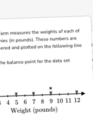 Interpret the mean worksheet preview