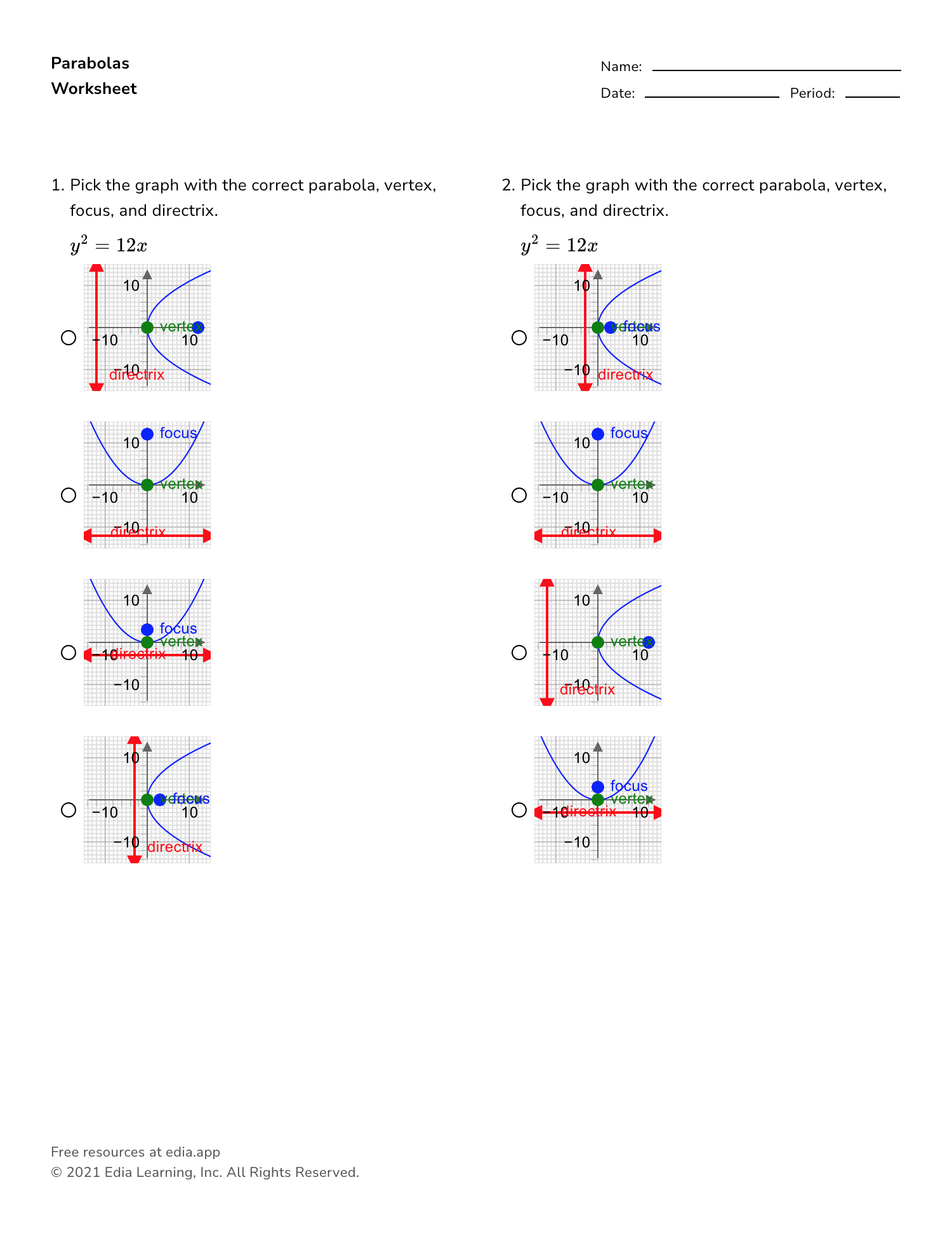 Pre Calculus Worksheets Precalculus Worksheets With Answers 11 Best